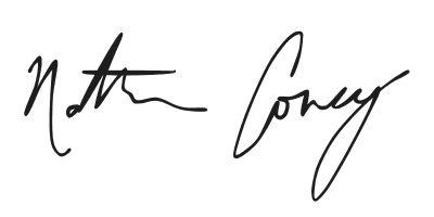Nathan Covey signature